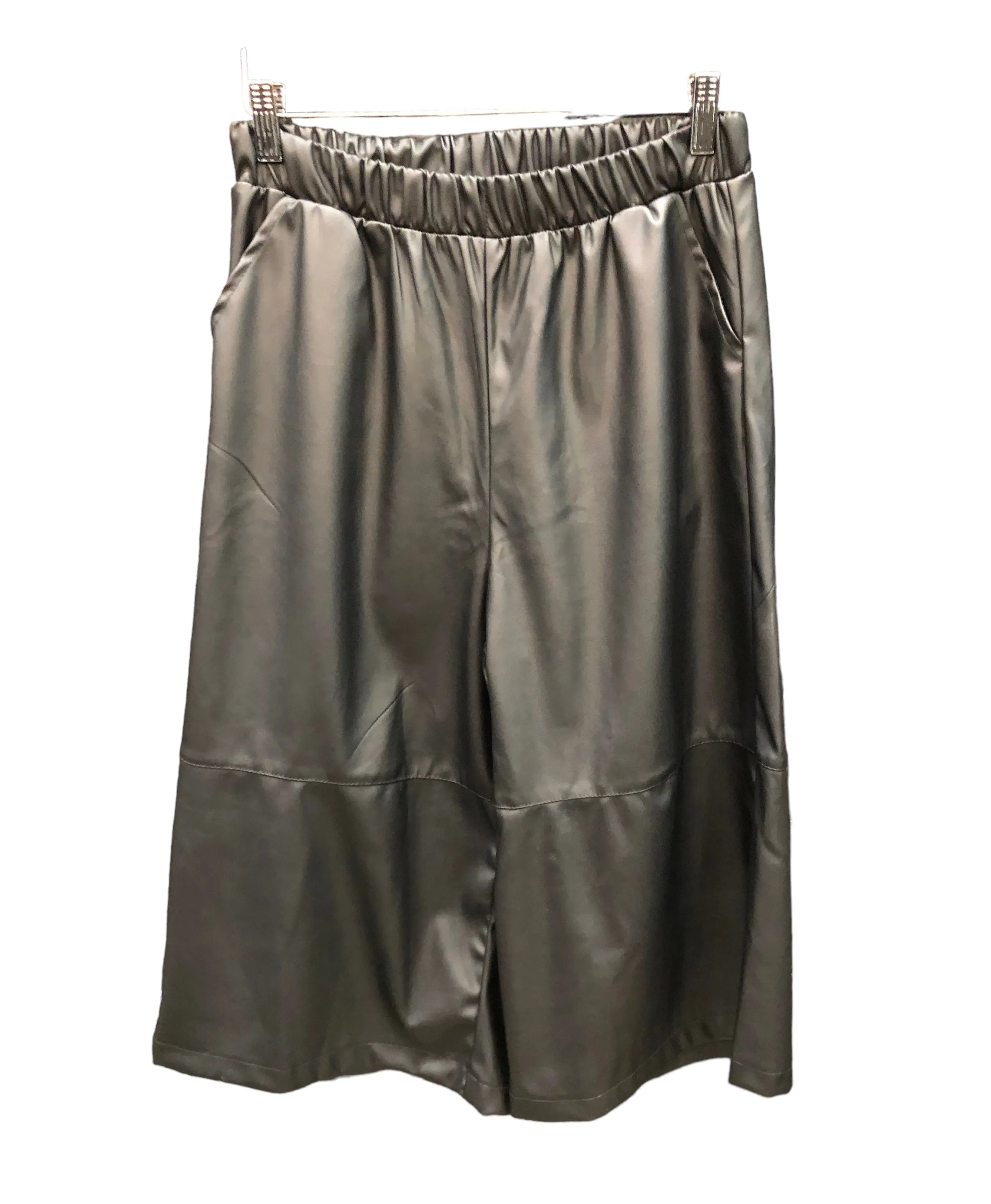 Pleather Culottes