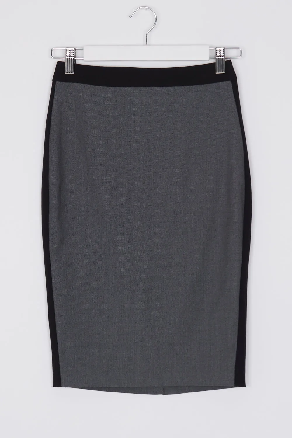 Portmans Grey And Black Pencil Skirt 6