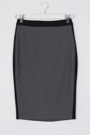 Portmans Grey And Black Pencil Skirt 6