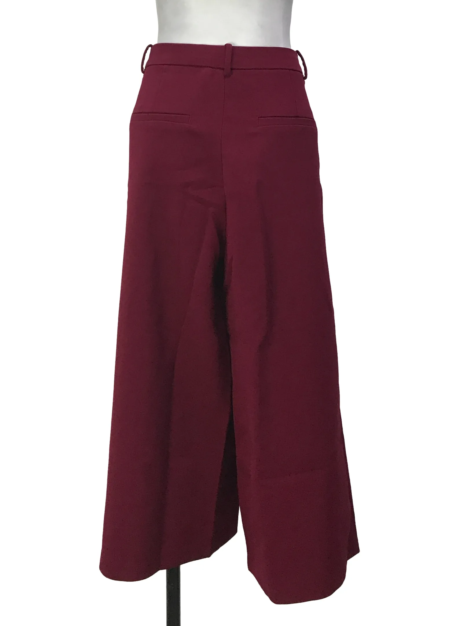 Red Plain Culottes