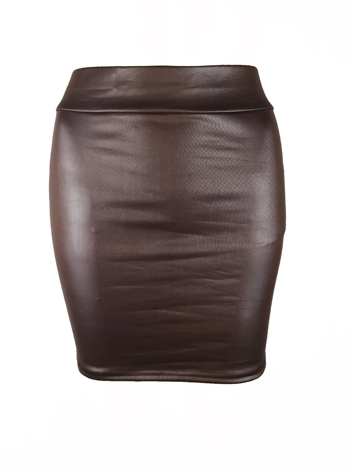 S-XL Korean Women Matt Summer Pencil Skirt