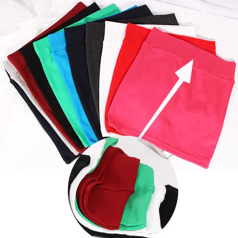 Sexy All-Matching Slim-Look Pencil High Waist Stretchable Slimming OL Solid Colored Suits Skirt