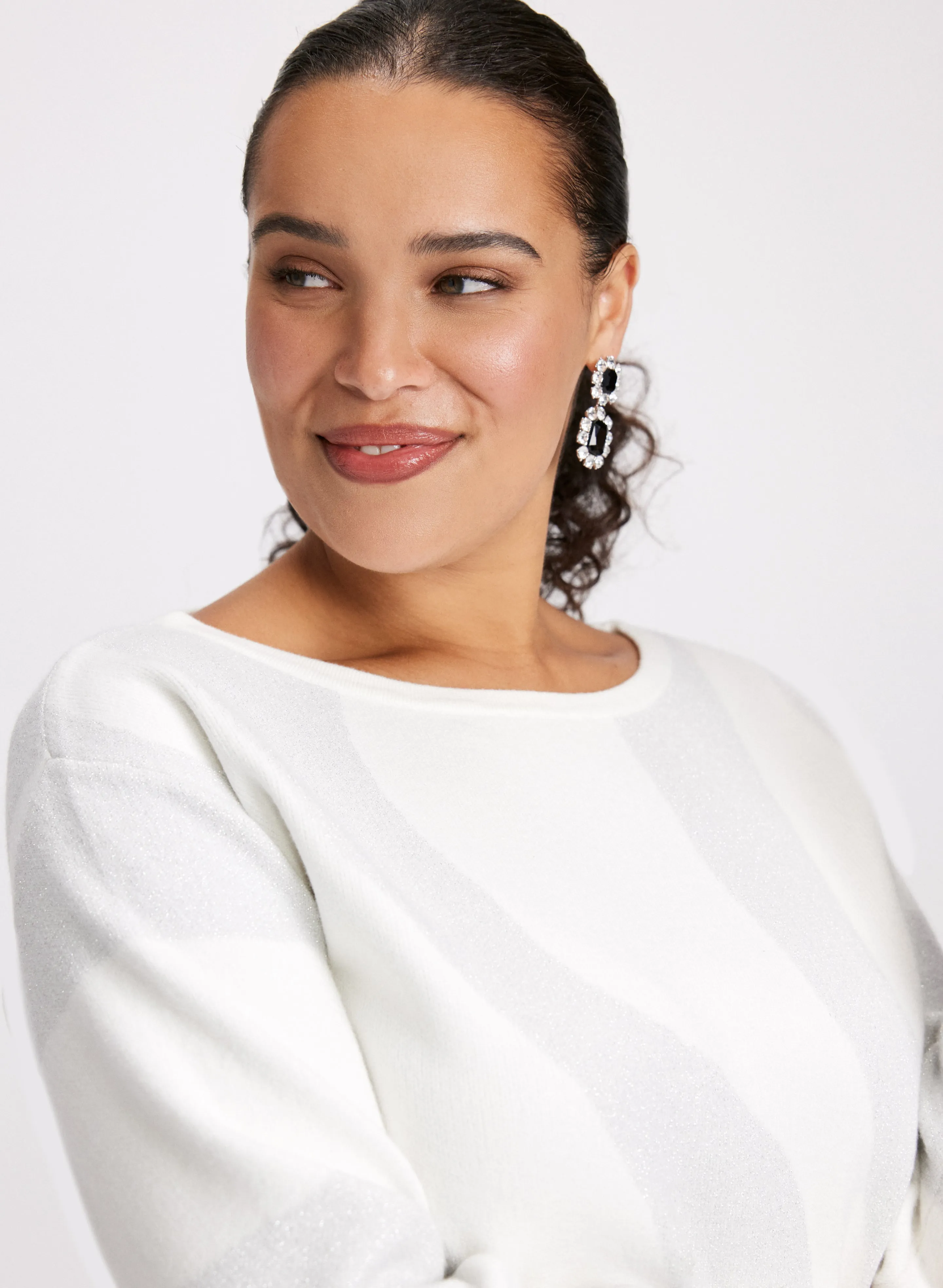 Shadow Swirl Dolman Sweater