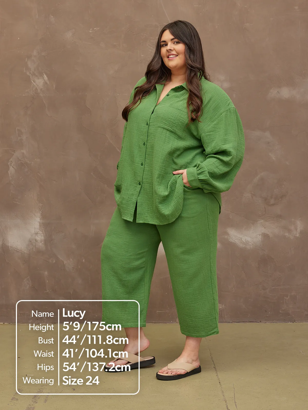 Shirt & Culottes Bundle - Deborah & Maisie - Green