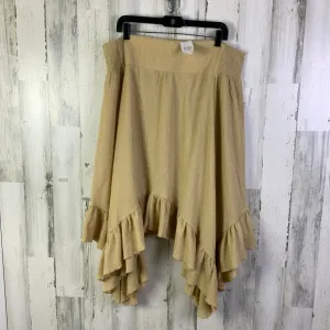 Skirt Midi By Cato In Tan, Size: 16