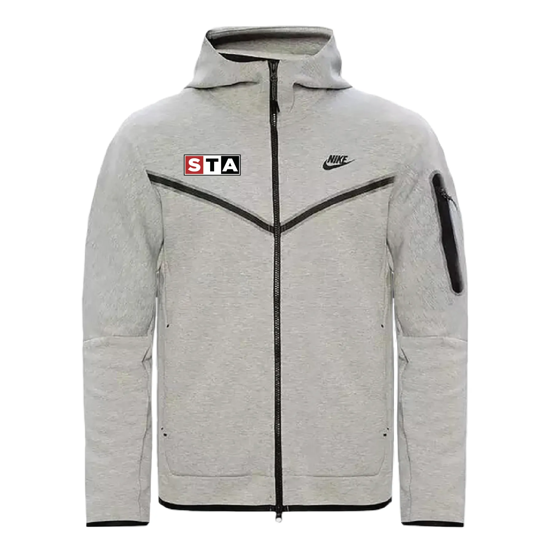 STA Mount Olive Premier Nike Tech Fleece FZ Windrunner Grey