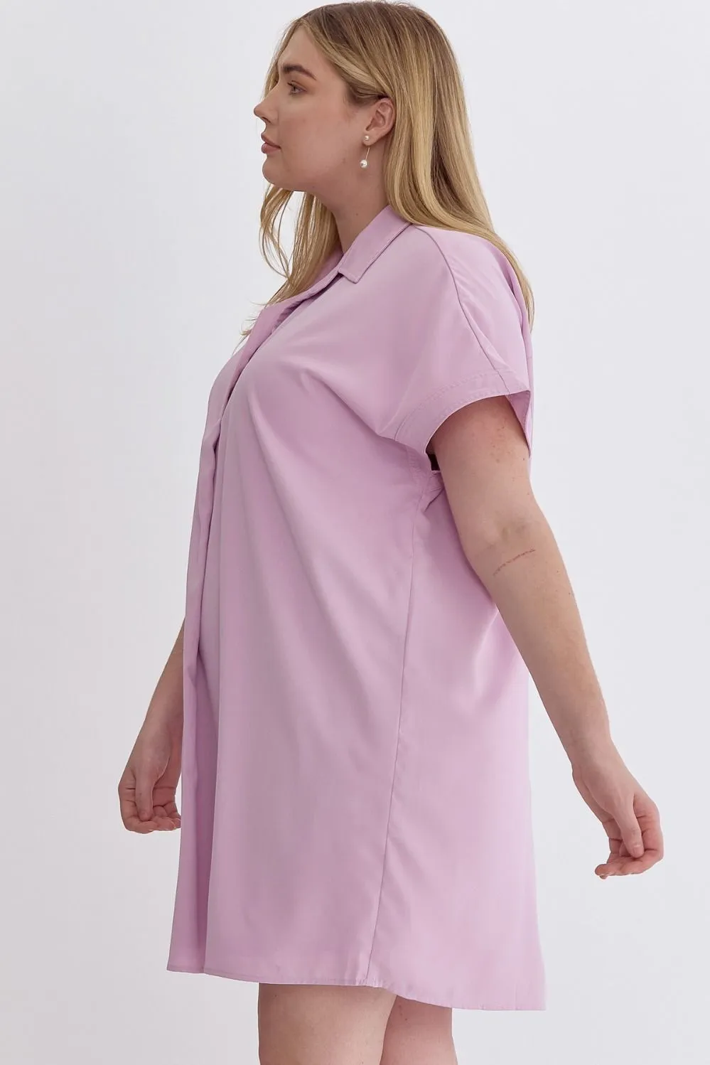 Summer Secrets Lilac Tunic Dress