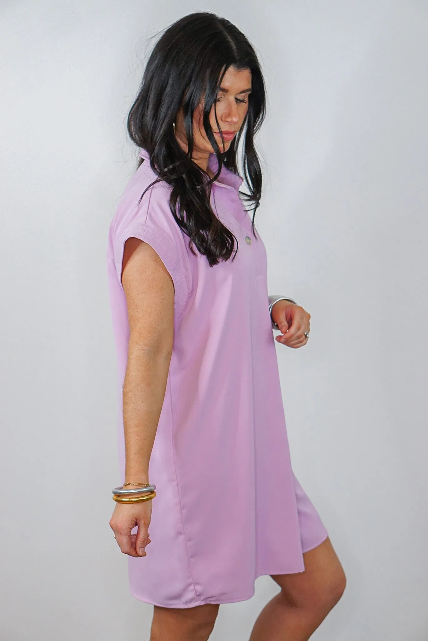 Summer Secrets Lilac Tunic Dress