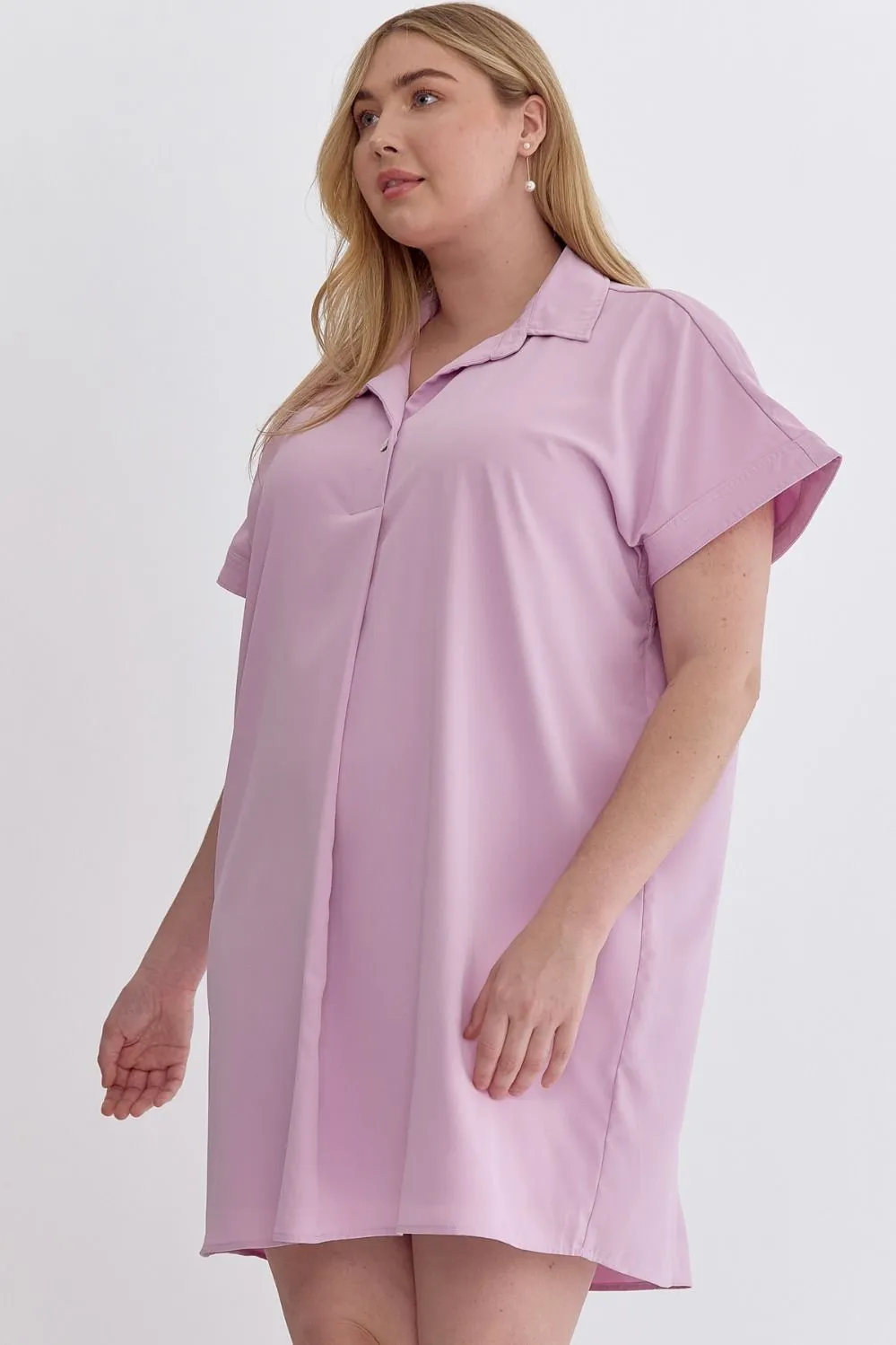 Summer Secrets Lilac Tunic Dress