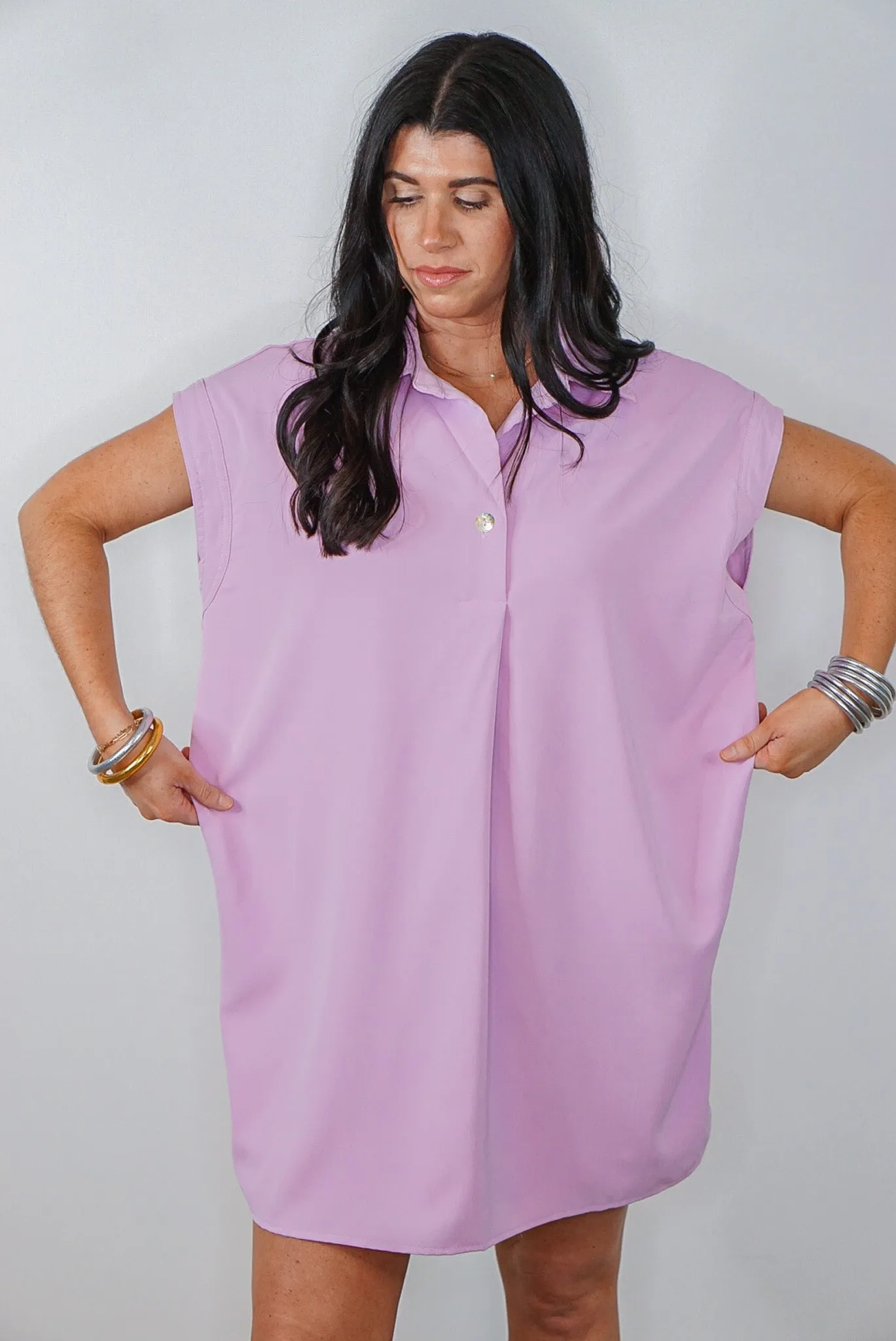 Summer Secrets Lilac Tunic Dress