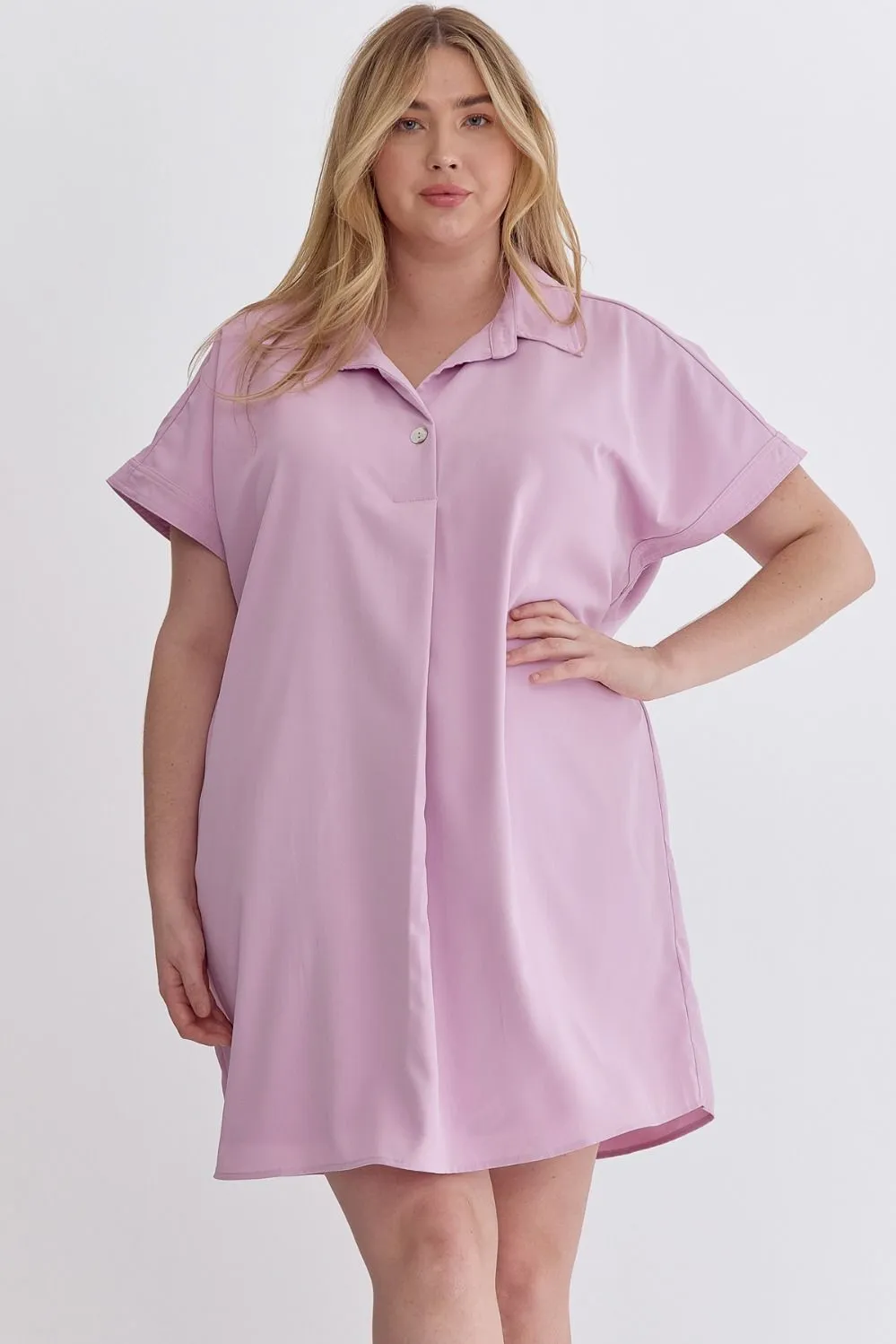 Summer Secrets Lilac Tunic Dress