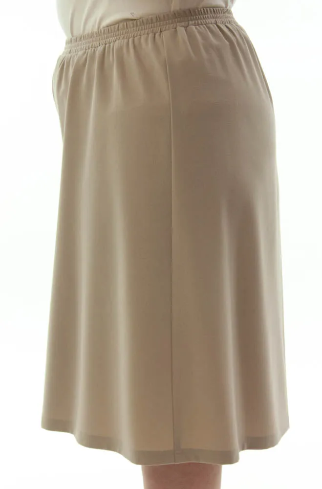 Two Pleater Culotte / Womens Plus Size