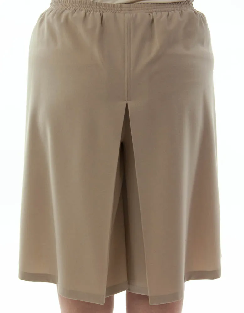 Two Pleater Culotte / Womens Plus Size