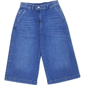 Unbranded Blue Denim Culottes Not visible