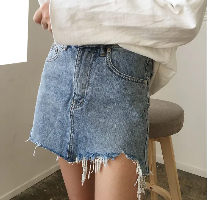Women's Summer Denim Skirt
