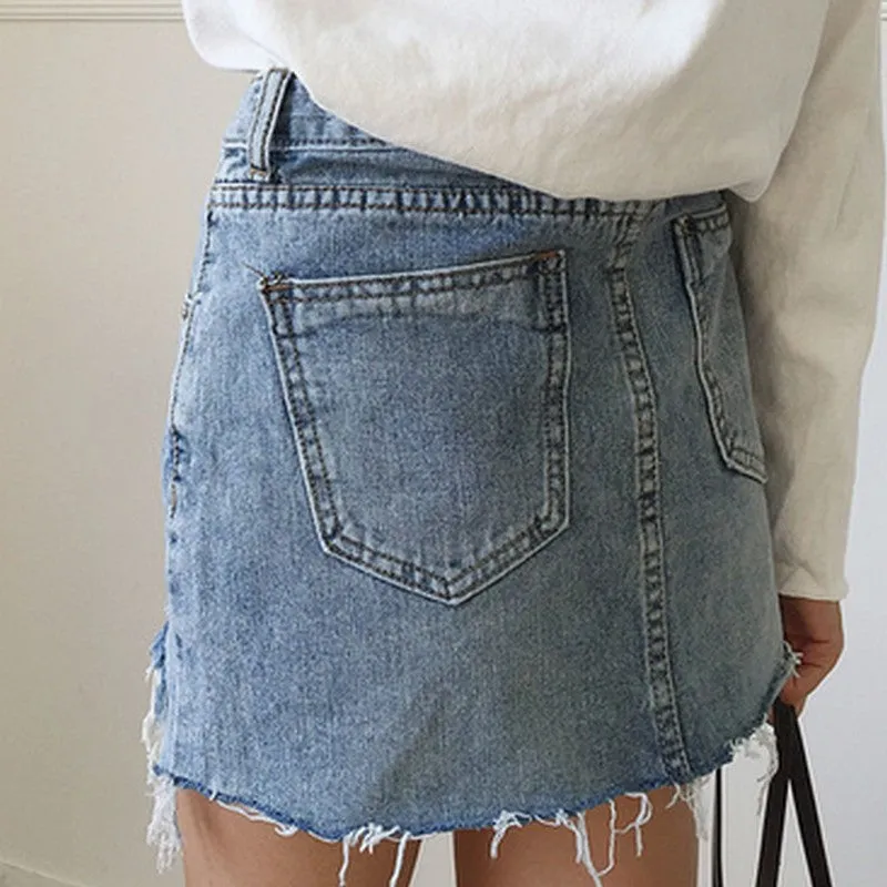 Women's Summer Denim Skirt