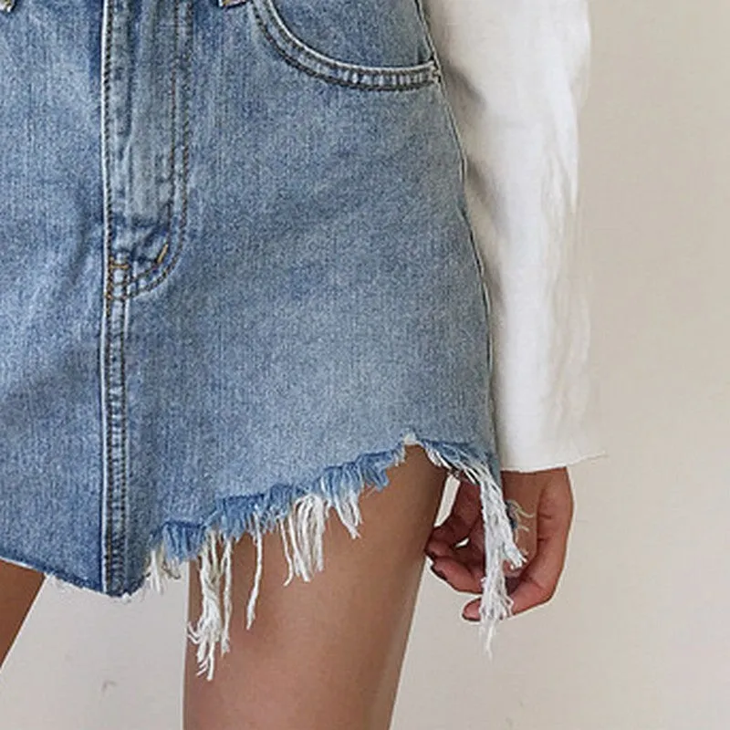Women's Summer Denim Skirt